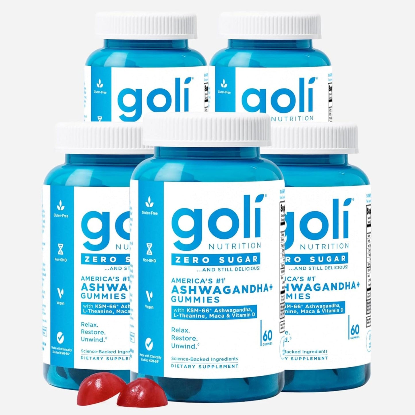 ASHWAGANDHA GUMMIES GOLI+ENVIO GRATIS