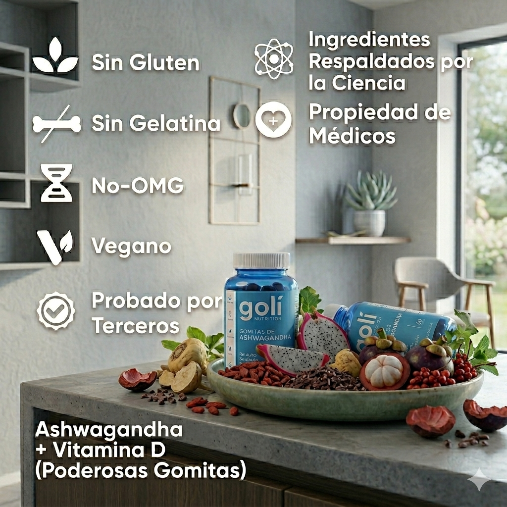 ASHWAGANDHA GUMMIES GOLI+ENVIO GRATIS